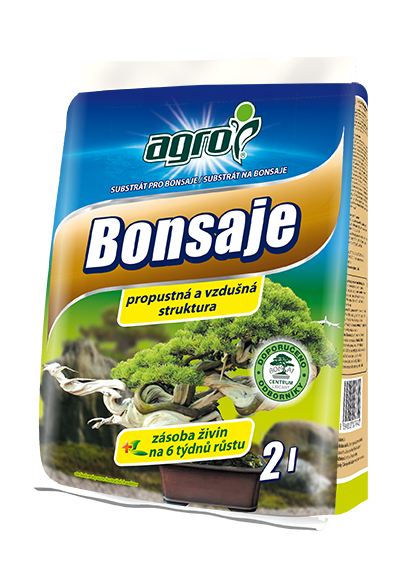 Speciální substrát na bonsaje 2L Agro